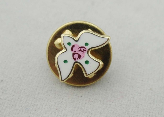 China 3D Peace Dove Hard Enamel Pin , 11 Mm Aluminum Die Cast Offset Printing For Male supplier