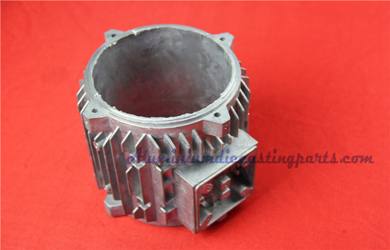 China GXH Aluminium Die Casting Parts Aluminum Motor Housing For 125 Electrical Machine supplier