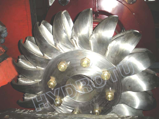 China Hydro Pelton Turbine Runner  with Forge CNC Machining for High Head Hydropower Project supplier
