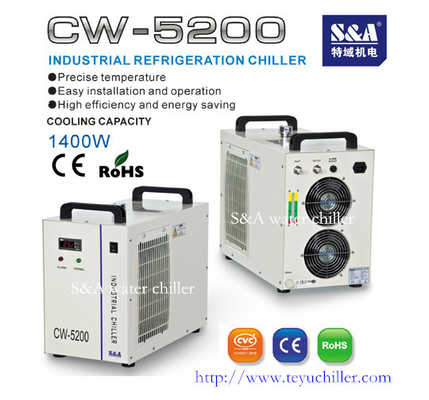 China Circulating water chiller for Glass engraving CNC machine supplier