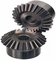 CNC Machined Straight Hardened Steel Bevel Gear For Mining/ Hydraulics supplier
