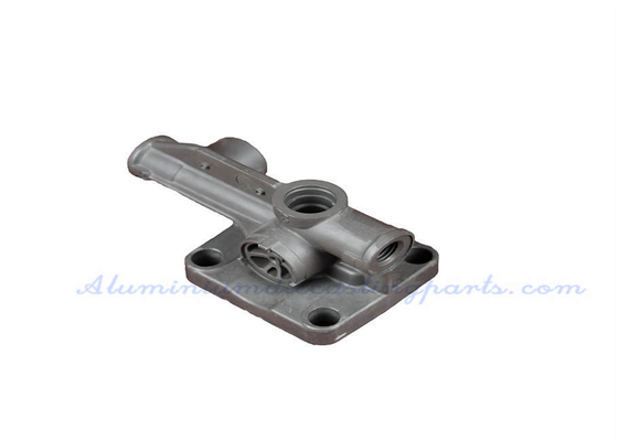 China Automobile Pump Body Aluminium Die Casting Components With Clear Anodize supplier