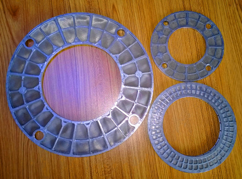 China Aluminum Metal Casting Products Filter Disc For Lube Oil Filter and  Full-Flow Element supplier