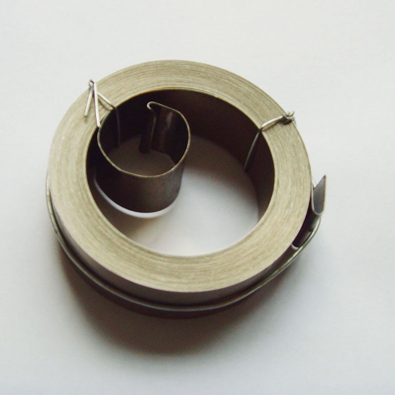Carbon steel 60Si2Mn /SUS301 Spiral Power Spring / Spiral Torsion Spring for Clocks