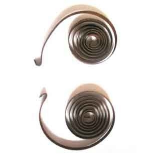 Carbon steel 62Si2Mn, 60Si2M Spiral Torsion Spring, professional constant force spring