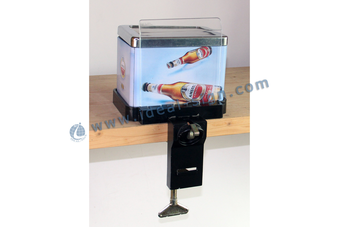 Zinc Alloy Bar Top Bottle Opener Table Top Beer Bottle Openers With Napkin Holder