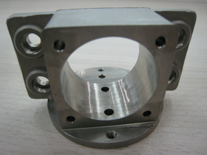 Industrial Lathe CNC Machining parts / Aluminum cnc milling machine components high precision