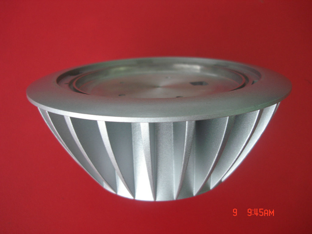 Pressure Die Casting Moulding For Aluminium Led Lamps / Lighting Parts With Spray Paint