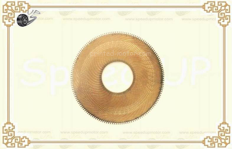24V 75W Printed Armature Winding For DC Servo Gear Print Motor , Motor Silicon Copper Sheet