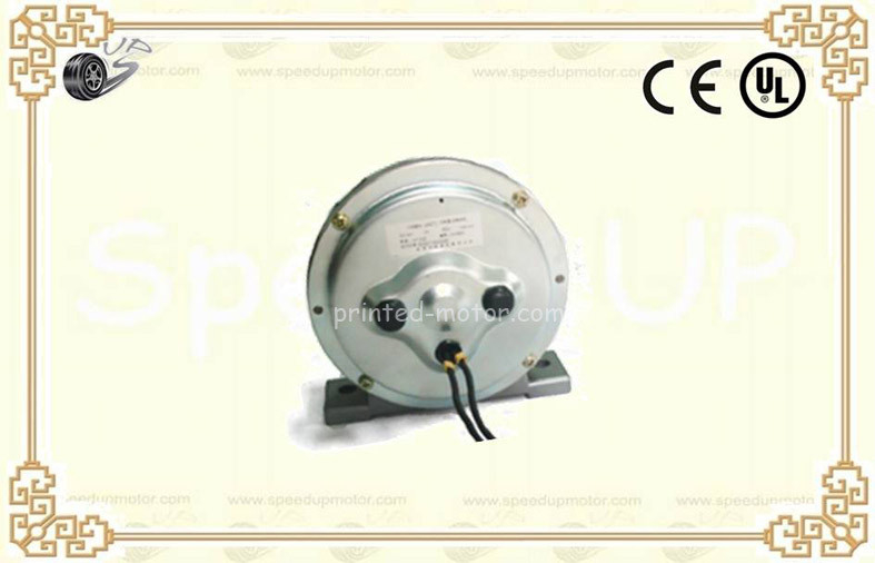 24V 75W Wire Feed Brushed DC Motor , Single Output Axis Brushed Printed Motors