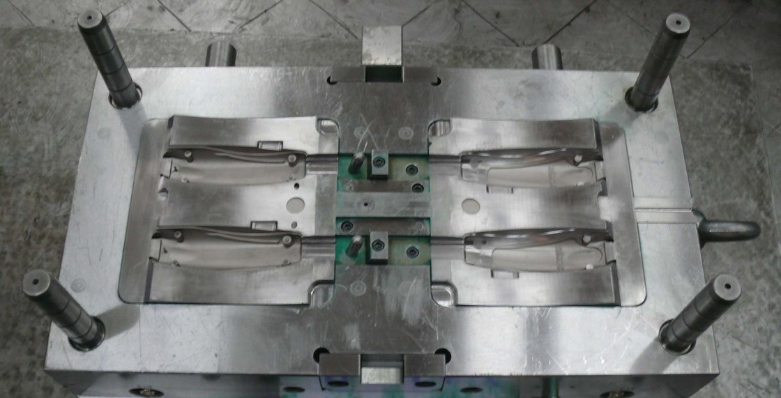 Double Shot Overmold Injection Molding / Bi - Color Plastic Rotational Moulding